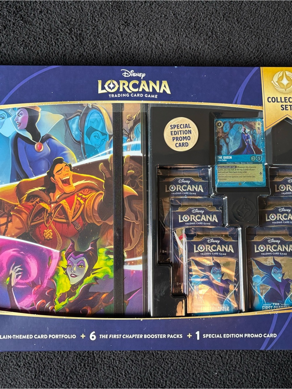Disney Lorcana TCG Collector Set The First Chapter Brand New Sealed
